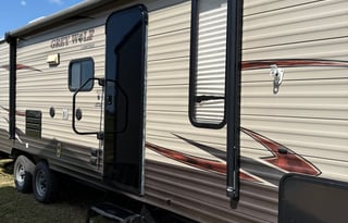 Fun Semi Modern Travel Trailer