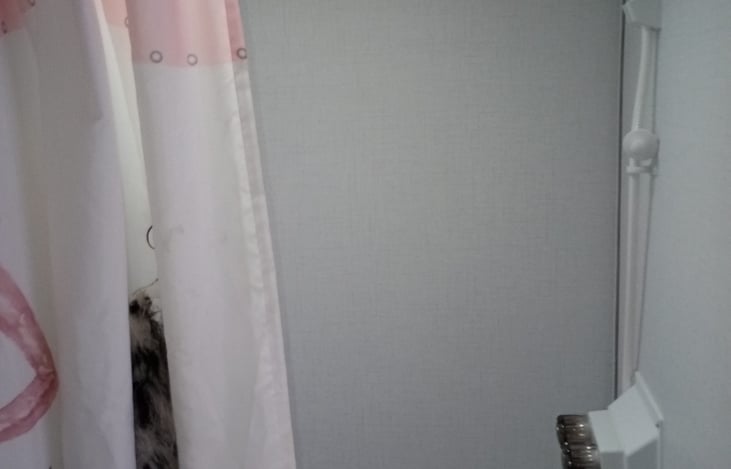 Shower. (Better pics coming)