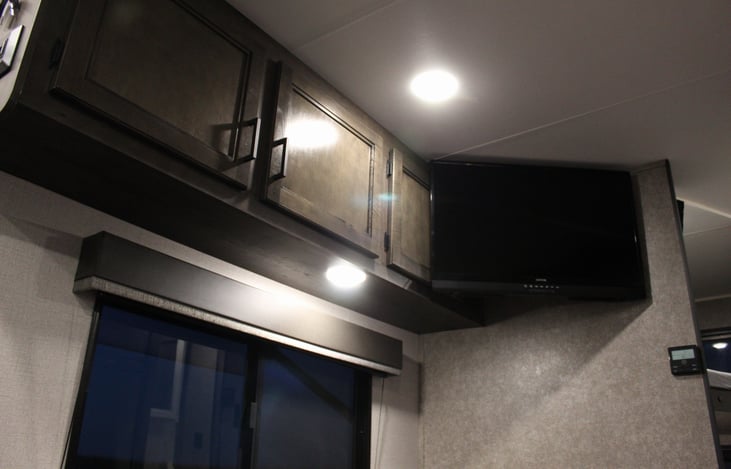 Tv and DVD player in case of rainy days