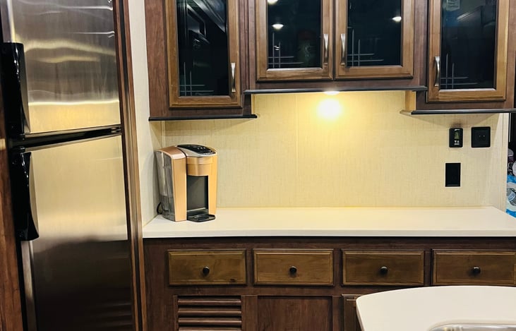 Keurig coffee maker included