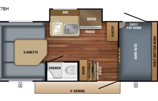 Easy Tow Friendly Compact Trailer (Hummingbird)