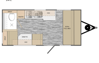 Pet friendly extremely light and cute camper