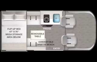 2026 Thor Freedom Elite 17D Pet Friendly Van