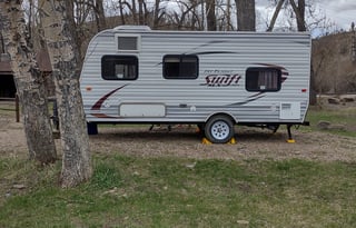 Easy towing Jayco Jay Flight Swift
