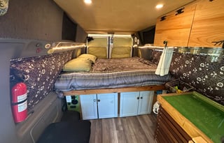 Custom van build out: Unique wrap