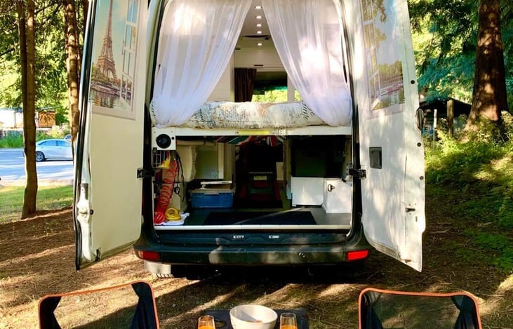 Large garage for storage