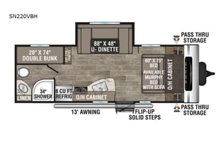 2021 Venture RV Sonic SN220VBH