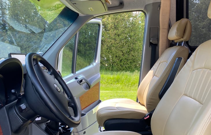 Drivin in style in Leonard!