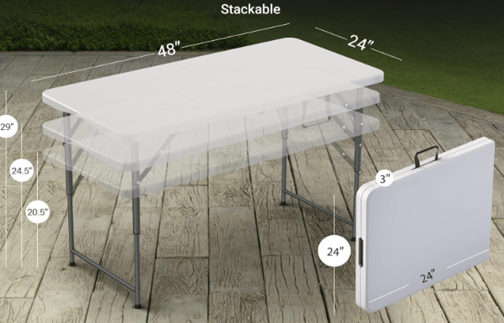 Exterior table- 4 foot
