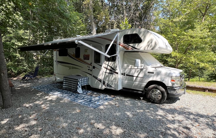 Great time in Codorus State Park.   Ready for vacation!!