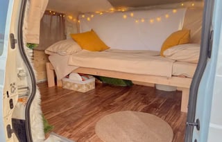 The Timber Den — Cozy Cabin Camper with Solar