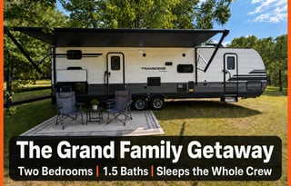 Grand Family Getaway | Two Bedrooms | 1.5 baths