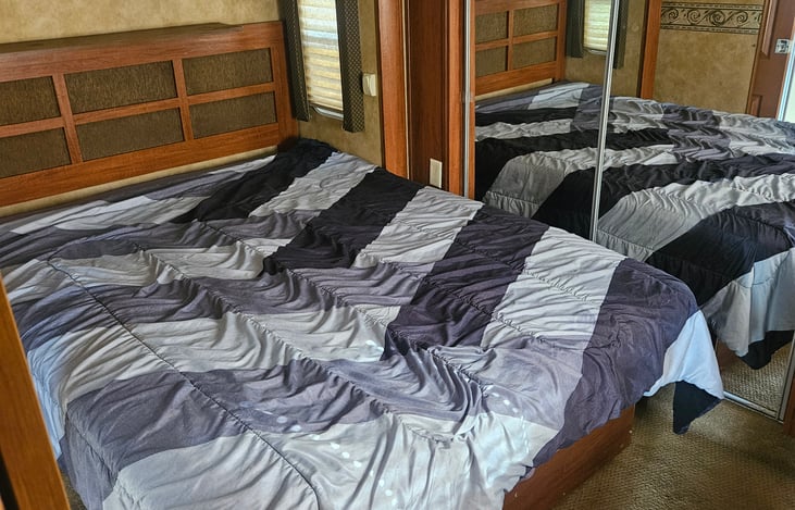 bedding not included