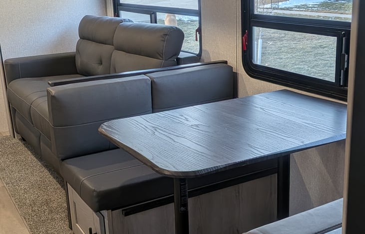 Sofa and dinette