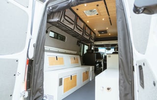 Adventure Van: For 2, Diesel, A/C & Off-Grid Power