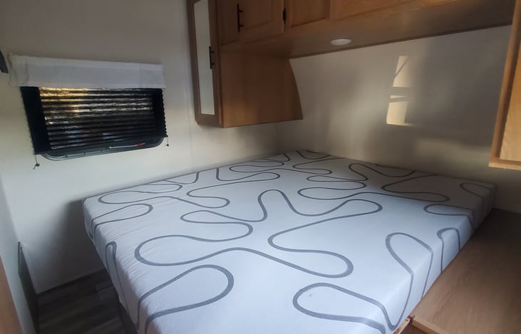 Enclosed bedroom. Sleeps 2