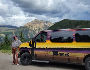 Ford Mobile Mural Custom Campervan