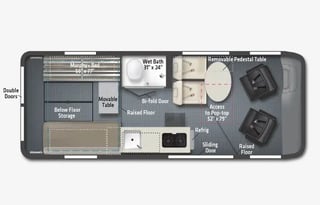 2023 Winnebago Solis 59PX with Pop Top, AC