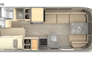 2021 Airstream Flying Cloud 23' RB Bunk