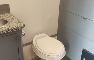 Spacious camper with the amenities of home