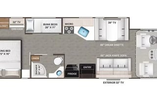 2024 Thor A.C.E. 32B - Style & Space for Family