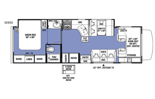2018 Forest River RV Sunseeker 3050S Ford