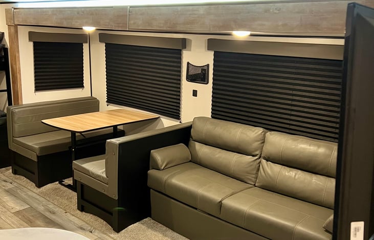 Makes for two extra beds if needed