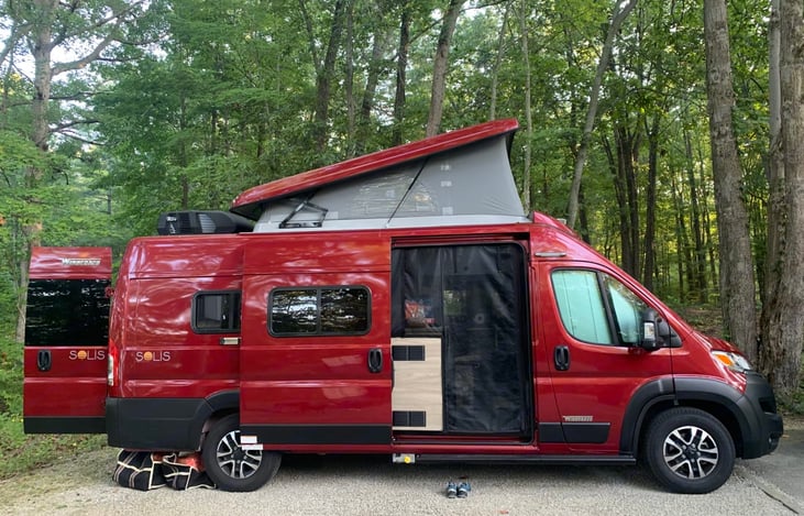 Renters at Morehead, Ky Twin Knobs Campsite.