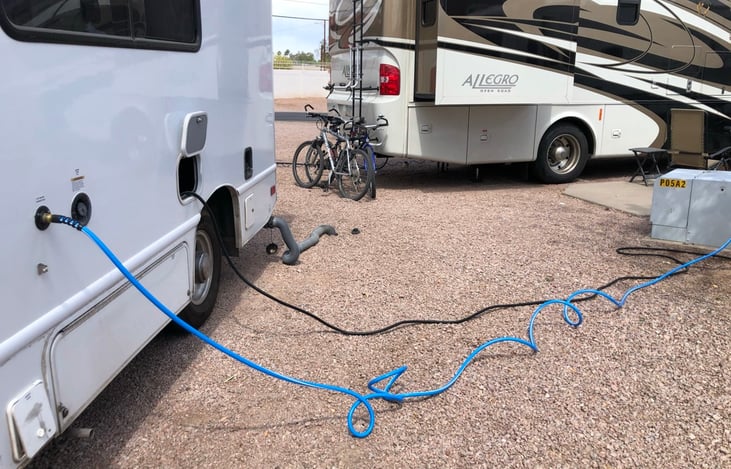 Water and electric hookups