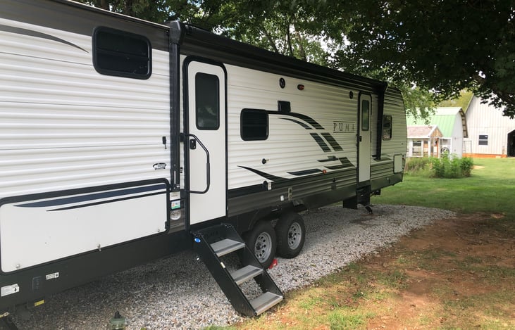 Solid steps for east setup.