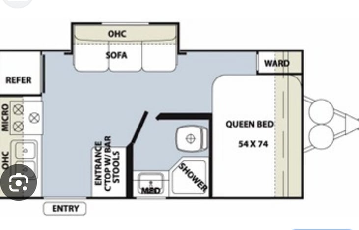 Camper layout