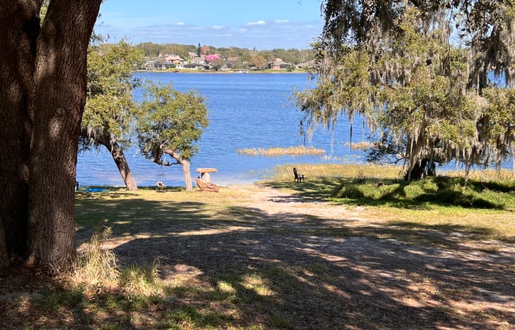 PRIVATE BEACH ON LAKE