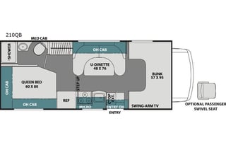 2020 Coachmen RV Leprechaun 210QB