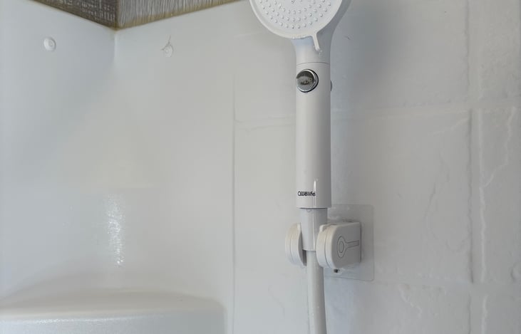 New adjustable showerhead