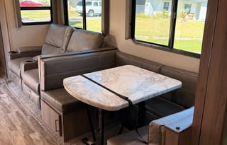 Rent our families luxury camper with bunkhouse!