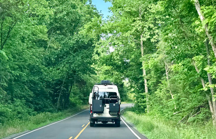 This will be you, driving down the road on your next excursion.