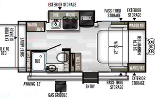 2020 Forest River RV Rockwood GEO Pro 19RB