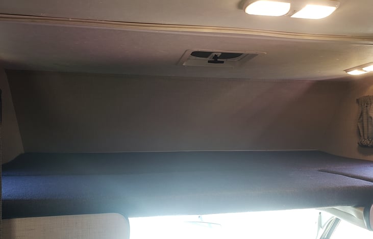 Bed above the cab!