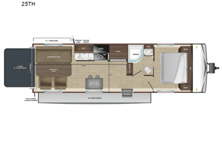 Cozy 2023 Open Range Bumper Pull