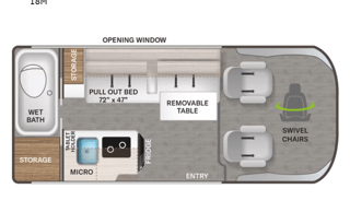 2023 Thor Motor Coach Rize 18M