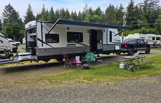 The Davis's Toy Hauler