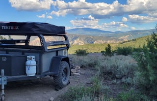 The Roam Wagon - Overland Trailer w/ 4 Person RTT