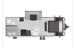 2022 Keystone RV Bullet 243BHS