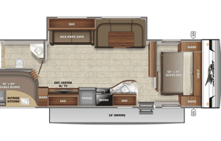 Sleeps 9 2022 Jayco Jay Flight SLX 284BHS