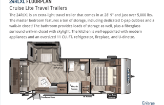 2021 Forest River RV Salem Cruise Lite 24RLXL