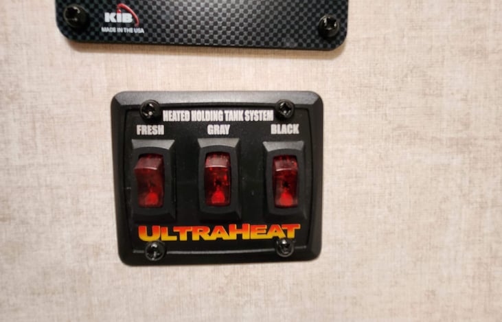 Control Panel located in the bathroom