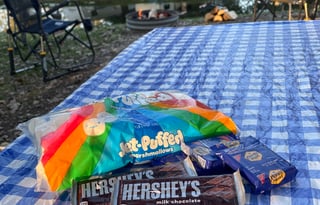 New for 2025 large fridge and plush pads for beds!