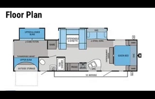 2012 Jayco Eagle Super Lite 314BDS