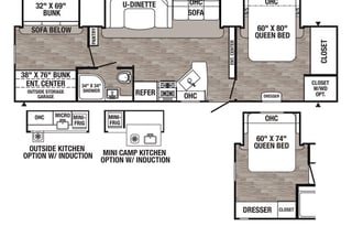 2019 Puma 2 Queen Bedrooms/Sleeps 8