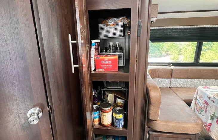 Plenty of room in the pantry.